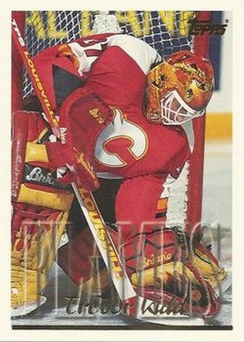 #154 Trevor Kidd - Calgary Flames - 1995-96 Topps Hockey