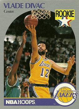 #154 Vlade Divac - Los Angeles Lakers - 1990-91 Hoops Basketball