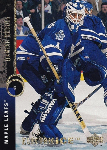 #154 Damian Rhodes - Toronto Maple Leafs - 1994-95 Upper Deck Hockey - Electric Ice