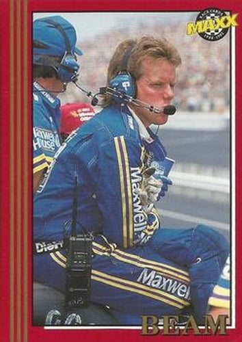 #154 Mike Beam - Junior Johnson & Associates - 1992 Maxx Racing