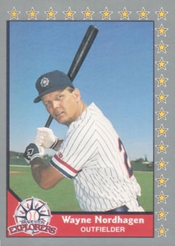 #154 Wayne Nordhagen - Bradenton Explorers - 1990 Pacific Senior League Baseball