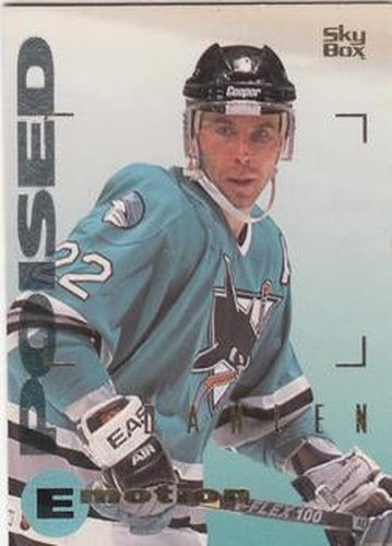 #154 Ulf Dahlen - San Jose Sharks - 1995-96 SkyBox E-Motion Hockey