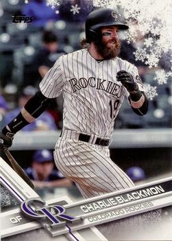 #HMW154 Charlie Blackmon - Colorado Rockies - 2017 Topps Holiday Baseball