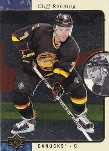 #154 Cliff Ronning - Vancouver Canucks - 1995-96 SP Hockey