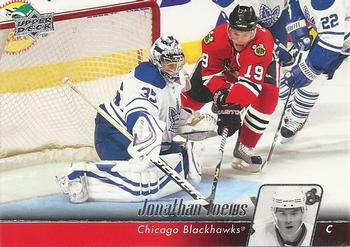 #154 Jonathan Toews - Chicago Blackhawks - 2010-11 Upper Deck Hockey