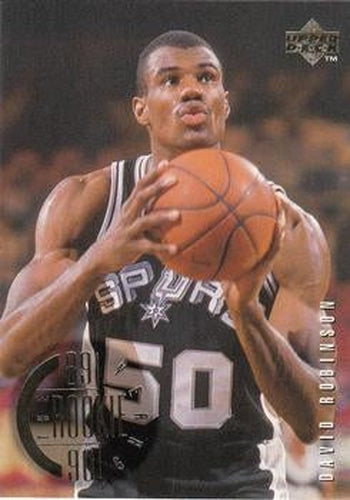 #154 David Robinson - San Antonio Spurs - 1995-96 Upper Deck Basketball