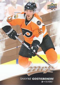 #154 Shayne Gostisbehere - Philadelphia Flyers - 2017-18 Upper Deck MVP Hockey