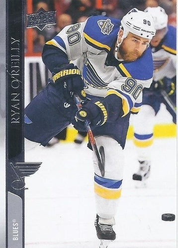 #154 Ryan O'Reilly - St. Louis Blues - 2020-21 Upper Deck Hockey