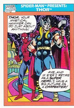 #154 Thor - 1990 Impel Marvel Universe
