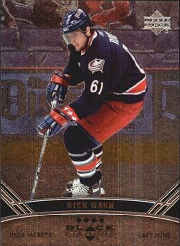 #154b Rick Nash - Columbus Blue Jackets - 2006-07 Upper Deck Black Diamond Hockey