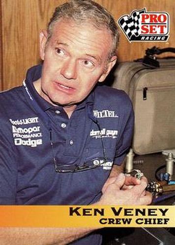 #155 Ken Veney - 1992 Pro Set NHRA Racing