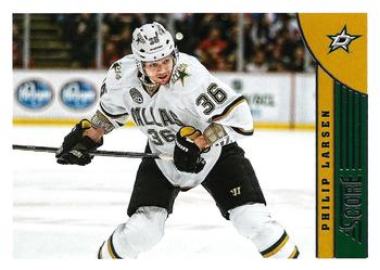 #155 Philip Larsen - Dallas Stars - 2013-14 Score Hockey