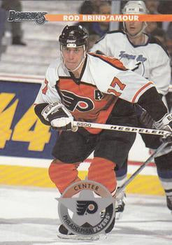 #155 Rod Brind'Amour - Philadelphia Flyers - 1996-97 Donruss Hockey