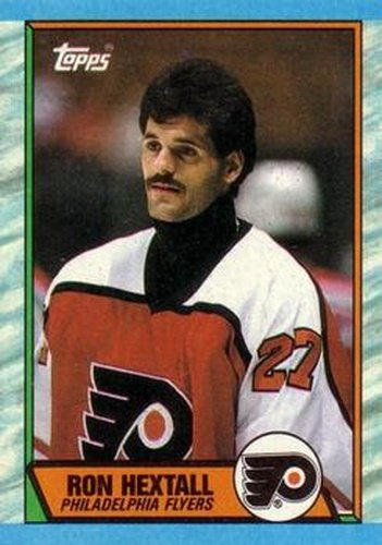 #155 Ron Hextall - Philadelphia Flyers - 1989-90 Topps Hockey