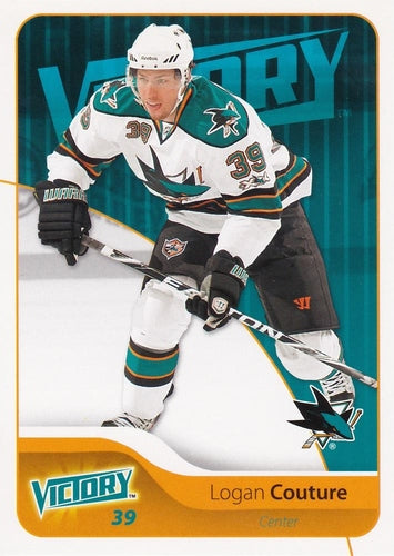 #155 Logan Couture - San Jose Sharks - 2011-12 Upper Deck Victory Hockey