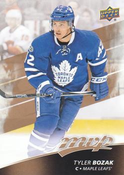 #155 Tyler Bozak - Toronto Maple Leafs - 2017-18 Upper Deck MVP Hockey