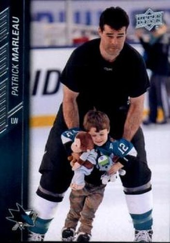 #155 Patrick Marleau - San Jose Sharks - 2015-16 Upper Deck Hockey