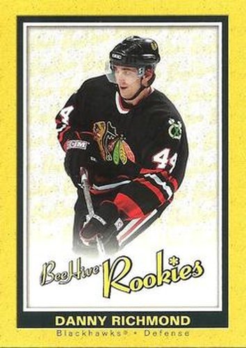 #155 Danny Richmond - Chicago Blackhawks - 2005-06 Upper Deck Beehive Hockey