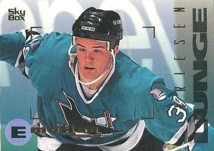 #155 Jeff Friesen - San Jose Sharks - 1995-96 SkyBox E-Motion Hockey