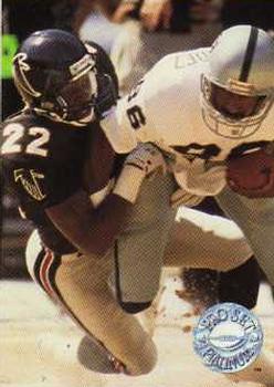 #155 Tim McKyer - Atlanta Falcons - 1991 Pro Set Platinum Football