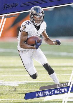 #155 Marquise Brown - Baltimore Ravens - 2020 Panini Prestige Football