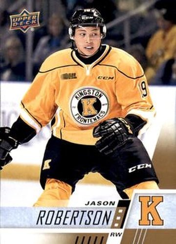 #155 Jason Robertson - Kingston Frontenacs - 2017-18 Upper Deck CHL Hockey