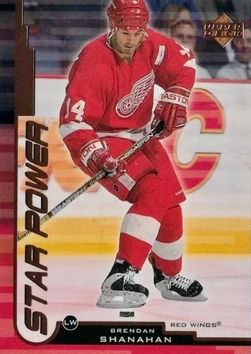 #155 Brendan Shanahan - Detroit Red Wings - 1999-00 Upper Deck Hockey