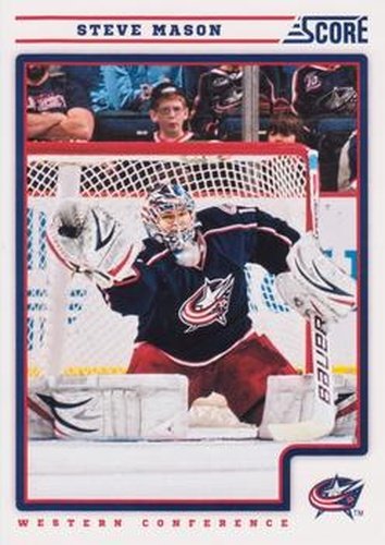 #155 Steve Mason - Columbus Blue Jackets - 2012-13 Score Hockey