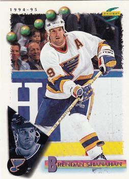 #155 Brendan Shanahan - St. Louis Blues - 1994-95 Score Hockey