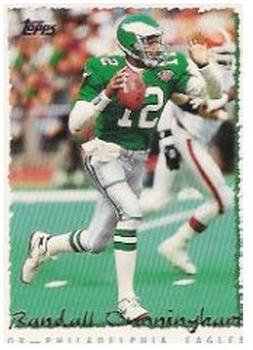 #155 Randall Cunningham - Philadelphia Eagles - 1995 Topps Football