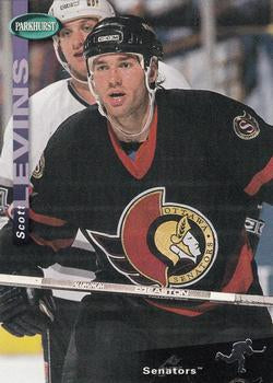 #155 Scott Levins - Ottawa Senators - 1994-95 Parkhurst Hockey