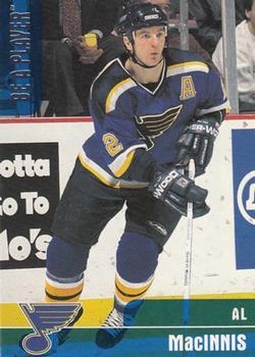 #155 Al MacInnis - St. Louis Blues - 1999-00 Be a Player Memorabilia Hockey