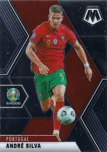 #155 Andre Silva - Portugal - 2021 Panini Mosaic UEFA EURO Soccer