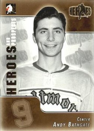 #155 Andy Bathgate - Guelph Biltmores - 2004-05 In The Game Heroes and Prospects Hockey
