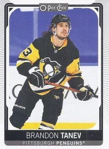 #155 Brandon Tanev - Pittsburgh Penguins - 2021-22 O-Pee-Chee Hockey