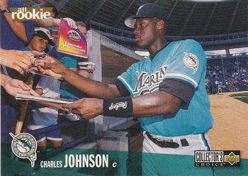 #155 Charles Johnson - Florida Marlins - 1996 Collector's Choice Baseball