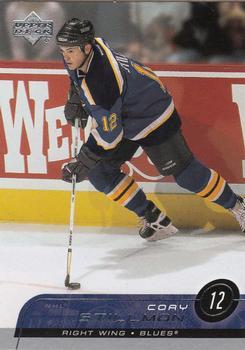 #155 Cory Stillman - St. Louis Blues - 2002-03 Upper Deck Hockey