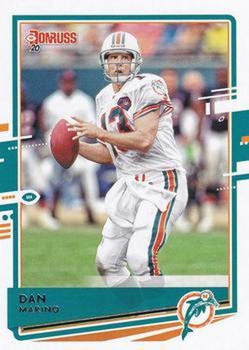 #155 Dan Marino - Miami Dolphins - 2020 Donruss Football
