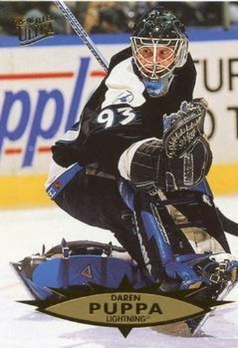 #155 Daren Puppa - Tampa Bay Lightning - 1995-96 Ultra Hockey