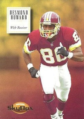 #155 Desmond Howard - Washington Redskins - 1994 SkyBox Premium Football