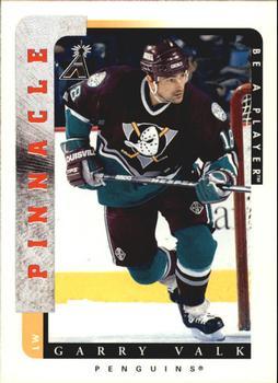 #155 Garry Valk - Pittsburgh Penguins - 1996-97 Pinnacle Be a Player Hockey