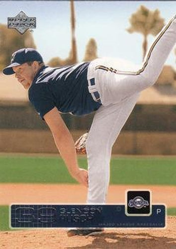 #155 Glendon Rusch - Milwaukee Brewers - 2003 Upper Deck Baseball