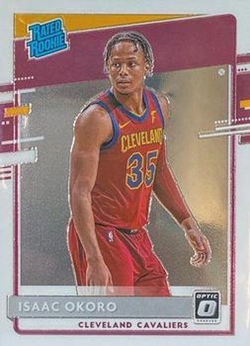 #155 Isaac Okoro - Cleveland Cavaliers - 2020-21 Donruss Optic Basketball