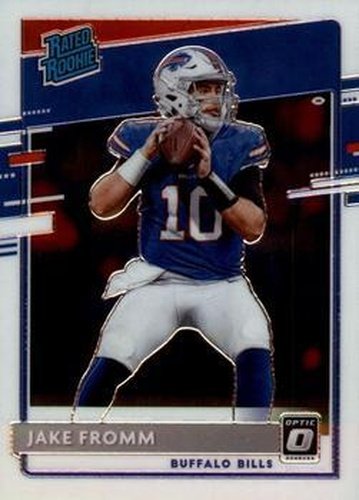 #155 Jake Fromm - Buffalo Bills - 2020 Donruss Optic Football