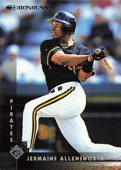 #155 Jermaine Allensworth - Pittsburgh Pirates - 1997 Donruss Baseball