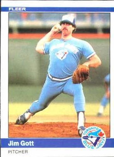 #155 Jim Gott - Toronto Blue Jays - 1984 Fleer Baseball