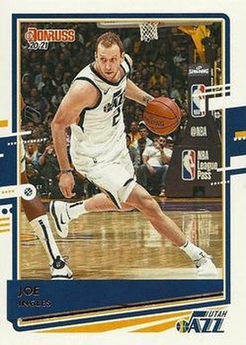 #155 Joe Ingles - Utah Jazz - 2020-21 Donruss Basketball