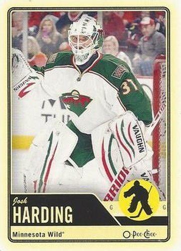 #155 Josh Harding - Minnesota Wild - 2012-13 O-Pee-Chee Hockey