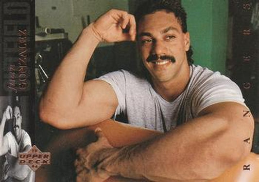 #155 Juan Gonzalez - Texas Rangers - 1994 Upper Deck Baseball