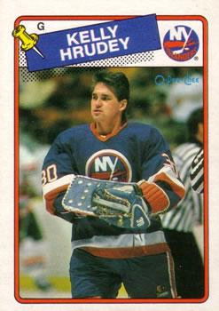 #155 Kelly Hrudey - New York Islanders - 1988-89 O-Pee-Chee Hockey